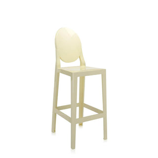Kartell One More stool with seat H. 75 cm. Kartell Yellow G1 - Buy now on ShopDecor - Discover the best products by KARTELL design