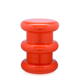 Kartell Pilastro stool/side table H. 46 cm. Kartell Red 10 - Buy now on ShopDecor - Discover the best products by KARTELL design