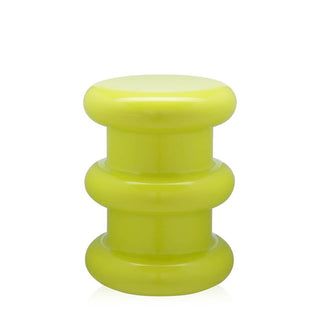 Kartell Pilastro stool/side table H. 46 cm. Kartell Green 12 - Buy now on ShopDecor - Discover the best products by KARTELL design