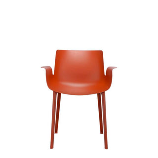 Kartell Piuma armchair Kartell Rust orange RU - Buy now on ShopDecor - Discover the best products by KARTELL design