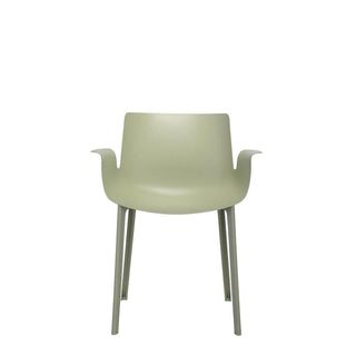 Kartell Piuma armchair Kartell Sage green VE - Buy now on ShopDecor - Discover the best products by KARTELL design