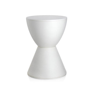 Kartell Prince AHA stool Kartell Wax white 1N - Buy now on ShopDecor - Discover the best products by KARTELL design