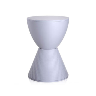 Kartell Prince AHA stool Kartell Lavender grey 8N - Buy now on ShopDecor - Discover the best products by KARTELL design