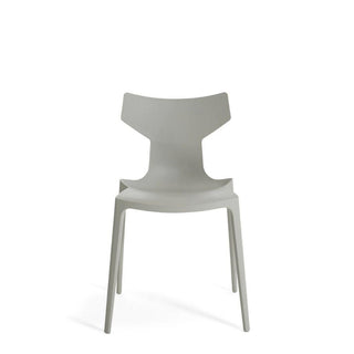 Kartell Re-Chair recycled technopolymer chair Kartell Grey GG - Buy now on ShopDecor - Discover the best products by KARTELL design