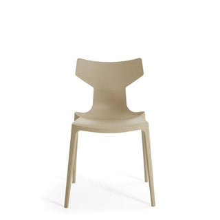 Kartell Re-Chair recycled technopolymer chair Kartell Dove grey TO - Buy now on ShopDecor - Discover the best products by KARTELL design