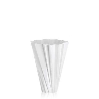 Kartell Shanghai vase Kartell Glossy white E5 - Buy now on ShopDecor - Discover the best products by KARTELL design