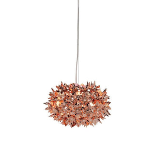 Kartell Small Bloom metallized suspension lamp diam. 28 cm. Kartell Copper RR - Buy now on ShopDecor - Discover the best products by KARTELL design