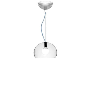 Kartell Small FL/Y suspension lamp diam. 38 cm. Kartell Crystal B4 - Buy now on ShopDecor - Discover the best products by KARTELL design