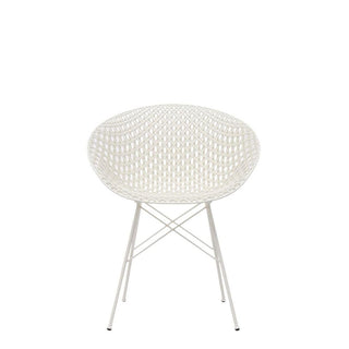 Kartell Smatrik armchair for indoor use Kartell White 03 - Buy now on ShopDecor - Discover the best products by KARTELL design