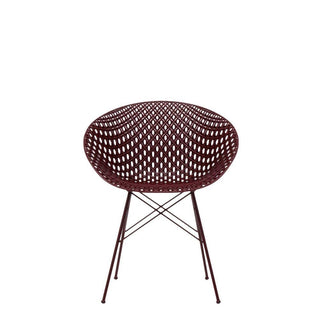 Kartell Smatrik armchair for indoor use Kartell Plum PR - Buy now on ShopDecor - Discover the best products by KARTELL design