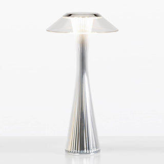 Kartell Space portable table lamp Kartell Chrome XX - Buy now on ShopDecor - Discover the best products by KARTELL design