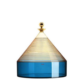 Kartell Trullo container/centerpiece Kartell Blue K5 - Buy now on ShopDecor - Discover the best products by KARTELL design