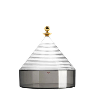 Kartell Trullo container/centerpiece Kartell Smoke grey 30 - Buy now on ShopDecor - Discover the best products by KARTELL design