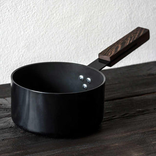 KnIndustrie Black Casserole diam. 16 cm. - black - Buy now on ShopDecor - Discover the best products by KNINDUSTRIE design