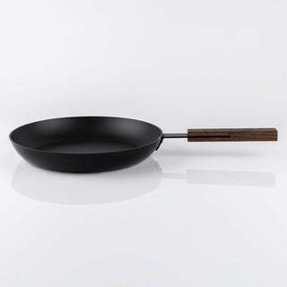 KnIndustrie Black Pan - black aluminium 32 cm - 12.60 inch - Buy now on ShopDecor - Discover the best products by KNINDUSTRIE design