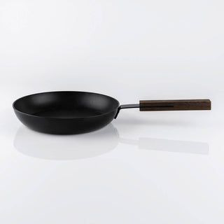 KnIndustrie Black Pan - black aluminium 24 cm - 9.45 inch - Buy now on ShopDecor - Discover the best products by KNINDUSTRIE design