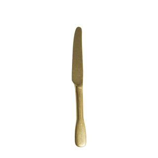 KnIndustrie Brick Lane dessert knife PVD Gold - Buy now on ShopDecor - Discover the best products by KNINDUSTRIE design