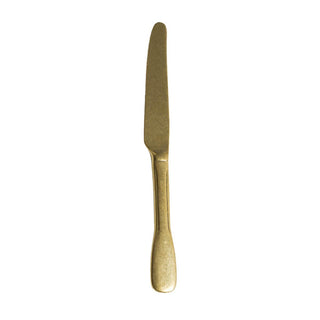 KnIndustrie Brick Lane table knife PVD Gold - Buy now on ShopDecor - Discover the best products by KNINDUSTRIE design