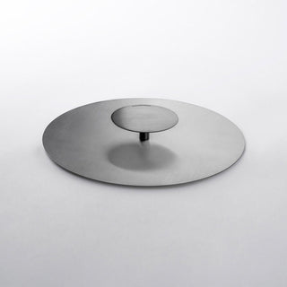 KnIndustrie Crete Lid - in satin steel 20 cm - 7.88 inch - Buy now on ShopDecor - Discover the best products by KNINDUSTRIE design