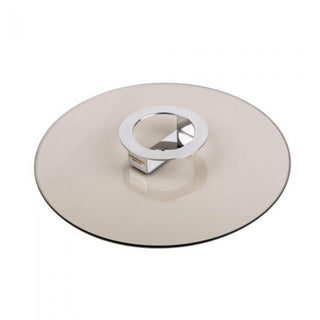 KnIndustrie Foodwear Lid/Cake Stand - glass bronze 30 cm - 11.82 inch - Buy now on ShopDecor - Discover the best products by KNINDUSTRIE design