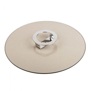 KnIndustrie Foodwear Lid/Cake Stand - glass bronze 34 cm - 13.39 inch - Buy now on ShopDecor - Discover the best products by KNINDUSTRIE design