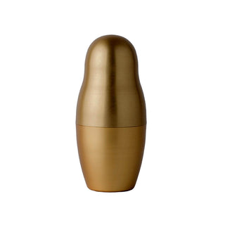 KnIndustrie Matrioska shaker - gold - Buy now on ShopDecor - Discover the best products by KNINDUSTRIE design