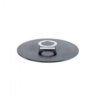 KnIndustrie Stone Work Lid/Cake Stand - gres black 26 cm - 10.24 inch - Buy now on ShopDecor - Discover the best products by KNINDUSTRIE design