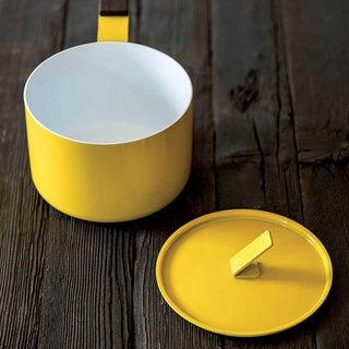 KnIndustrie The Saucepan Low Casserole with lid diam. 16 cm - Buy now on ShopDecor - Discover the best products by KNINDUSTRIE design