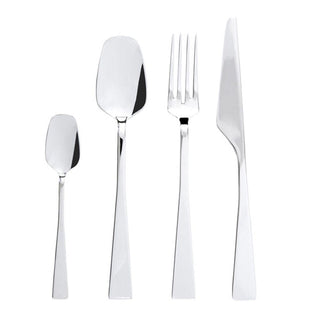 KnIndustrie Zest Set 24 cutlery - polished steel - Buy now on ShopDecor - Discover the best products by KNINDUSTRIE design