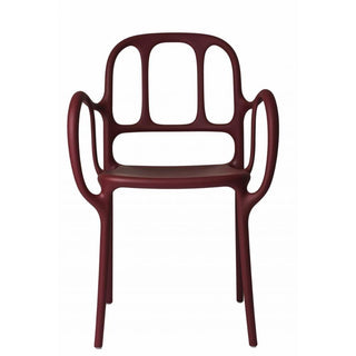 Magis Milà stacking chair Magis Red 1484C - Buy now on ShopDecor - Discover the best products by MAGIS design