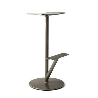 Magis Sequoia medium stool h. 66 cm. Magis Metallic grey 5261 - Buy now on ShopDecor - Discover the best products by MAGIS design