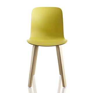 Magis Substance Chair Magis Mustard/Natural ash - Buy now on ShopDecor - Discover the best products by MAGIS design