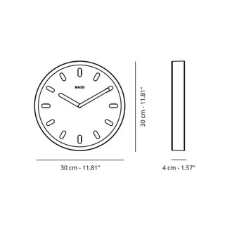Magis Tempo wall clock - Buy now on ShopDecor - Discover the best products by MAGIS design