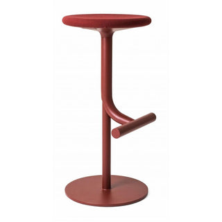 Magis Tibu swivel stool Magis Red bordeaux 5046 - Buy now on ShopDecor - Discover the best products by MAGIS design