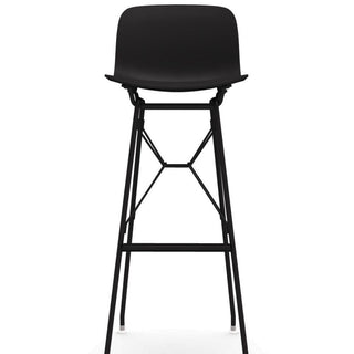Magis Troy Wireframe high stool in polypropylene with black structure h. 102 cm. Magis Black 1763C - Buy now on ShopDecor - Discover the best products by MAGIS design