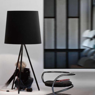 Martinelli Luce Eva big floor lamp black/black - Buy now on ShopDecor - Discover the best products by MARTINELLI LUCE design
