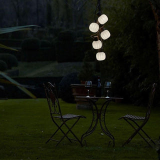 Martinelli Luce Kiki outdoor suspension lamp 5 light points - Buy now on ShopDecor - Discover the best products by MARTINELLI LUCE design