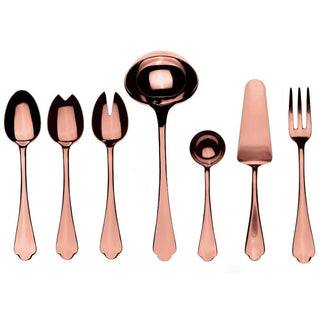 Mepra Dolce Vita 7-piece full serving set Mepra Bronze - Buy now on ShopDecor - Discover the best products by MEPRA design