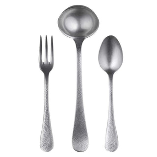 Mepra Epoque 3-piece serving set pewter - Buy now on ShopDecor - Discover the best products by MEPRA design