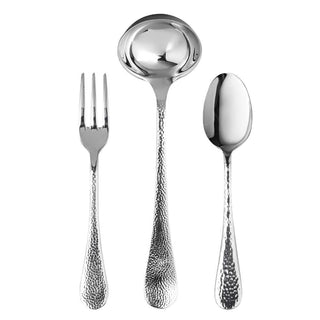Mepra Epoque 3-piece serving set stainless steel - Buy now on ShopDecor - Discover the best products by MEPRA design