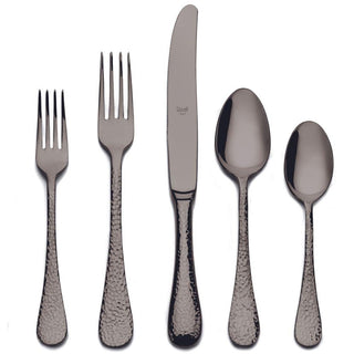 Mepra Epoque 20-piece flatware set Mepra Black Gold - Buy now on ShopDecor - Discover the best products by MEPRA design