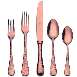 Mepra Epoque 5-piece flatware set Mepra Bronze - Buy now on ShopDecor - Discover the best products by MEPRA design