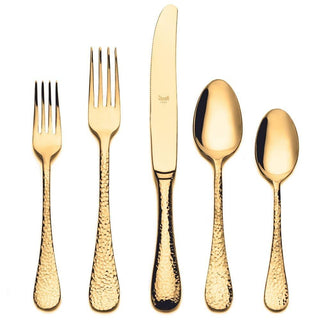 Mepra Epoque 5-piece flatware set Mepra Gold - Buy now on ShopDecor - Discover the best products by MEPRA design