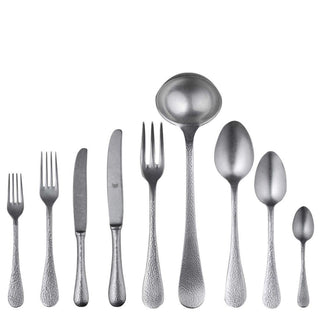 Mepra Epoque 75-piece flatware set pewter - Buy now on ShopDecor - Discover the best products by MEPRA design