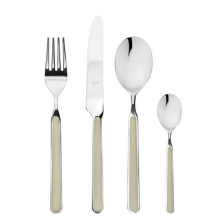 Mepra Fantasia 24-piece flatware set Mepra Fantasia Turtle Dove - Buy now on ShopDecor - Discover the best products by MEPRA design