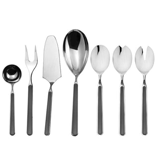 Mepra Fantasia 7-piece full serving set Mepra Fantasia Black - Buy now on ShopDecor - Discover the best products by MEPRA design