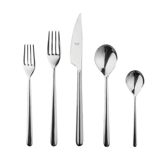 Mepra Linea 20-piece flatware set Mepra Stainless steel - Buy now on ShopDecor - Discover the best products by MEPRA design