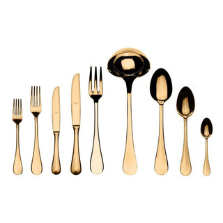 Mepra Michelangelo (Brescia) 75-piece flatware set Mepra Gold - Buy now on ShopDecor - Discover the best products by MEPRA design