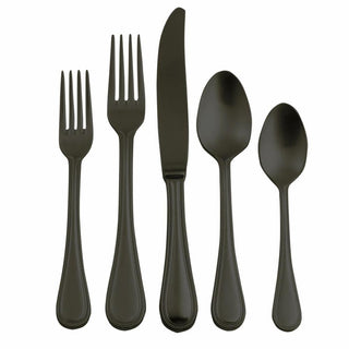 Mepra Perla 20-piece flatware set Mepra Black Gold - Buy now on ShopDecor - Discover the best products by MEPRA design
