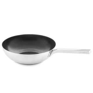 Mepra Stile by Pininfarina wok diam. 28 cm. stainless steel with non-sticking interior - Buy now on ShopDecor - Discover the best products by MEPRA design